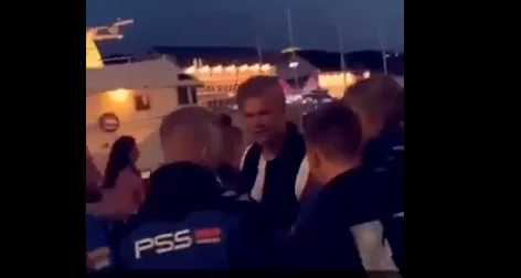 Haaland is not even made by guards of a nightclub in Norway.