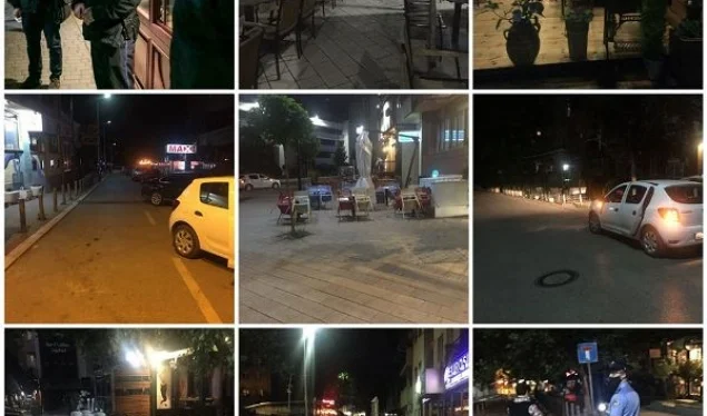 Polizei, Überwachung der Durchführung von Maßnahmen in Pristina