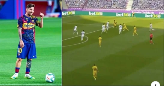 Con l'aiuto di oggi, Messy diventa il primo giocatore a segnare 20 gol e assistere per altri 20 in La League