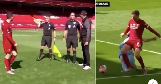 Andy Robertson può essere male punito dopo che i microfoni hanno catturato le brutali parole che ha detto al giudice