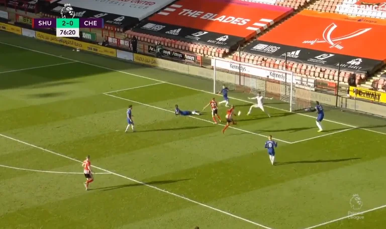 Sheffield continues to humiliate Chelsea, including the third terror by Rudger.
