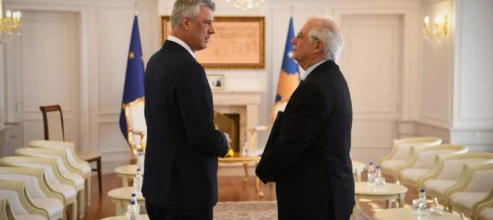 Thaci, Borrell, acepta la prórroga técnica de un año del mandato de la EULEX