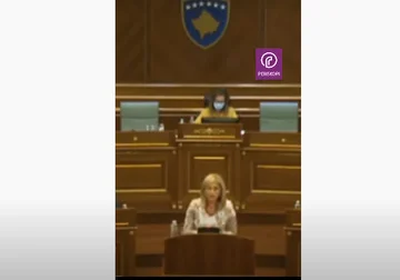 Slams de presupuesto Mimoza Kusari Lalan, Hykmete Bajrami