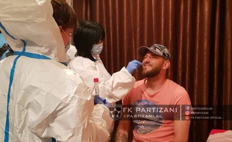 Les tests de Coronavirus par les joueurs de Partizan publiés