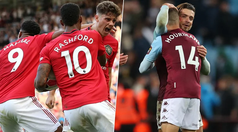 Aston Villa Man United: The fight for survival and four-ball, official formations published