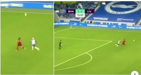 Van Dijk unübertroffen: Der Weg, wie er diese Aktion gestoppt hat, ist nur brillant.