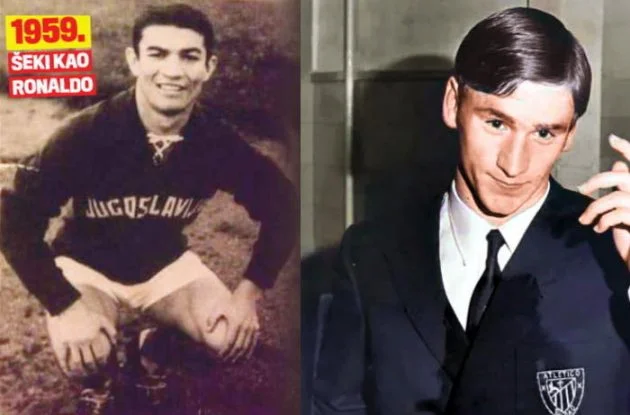 Messi e Cristiano Ronaldo hanno viaggiato nel tempo: ecco le foto che “confirm