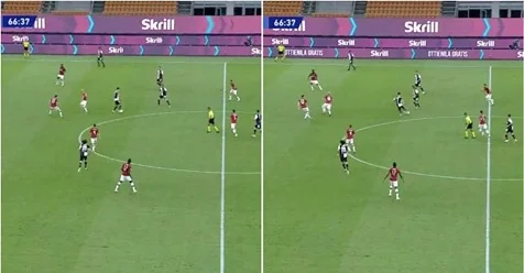 A viral video that shows what happens when CR7 tries to play midfield like Leo Messy.