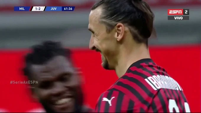 Crazy game: Milan superior Ibra shakes the net