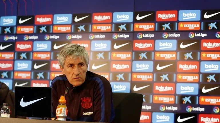 Setien optimistic: Reality and Mathematics Notice that Barca can win the title