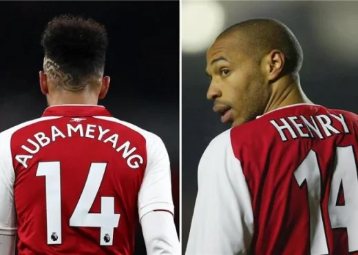 Aubameyang hynë në histori të Arsenalt: Thyen rekordin e Henryt