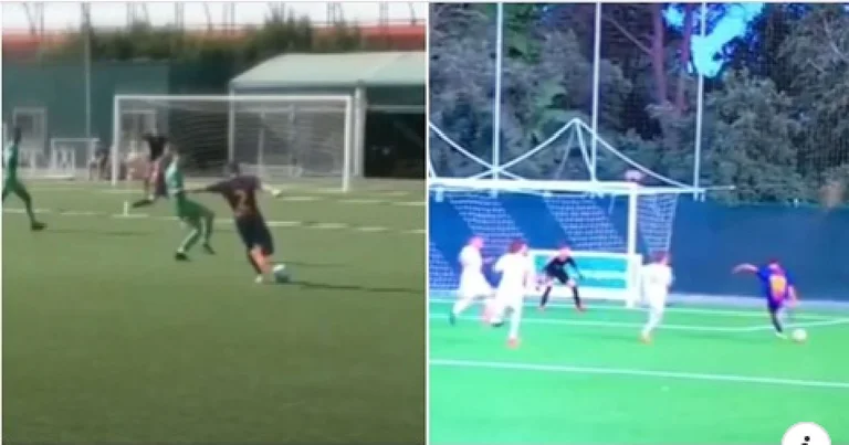 Voici Marc Jurado, 16 ans, supertalent Man United est transféré de Barcelone.