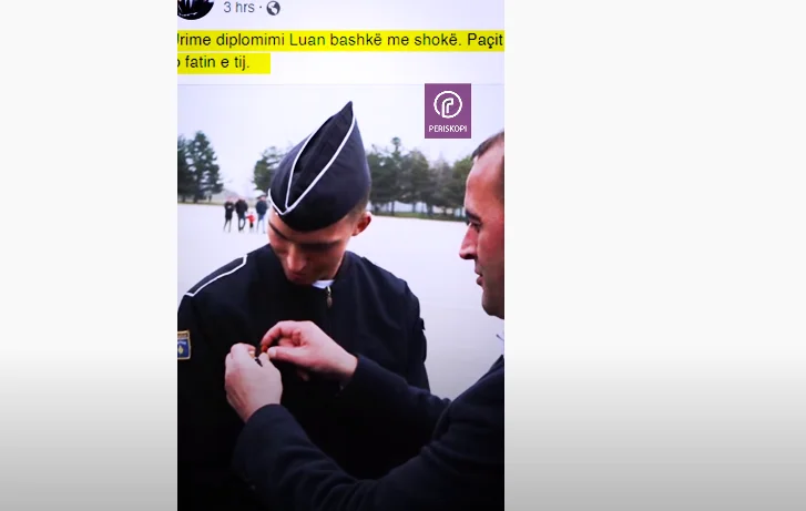 15 cadres du KSF, parmi lesquels Luan Haradinaj