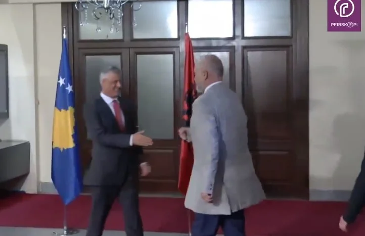 Il Presidente Thaci ospita Edi Rama all'incontro