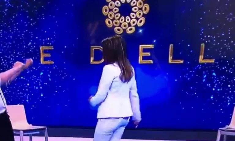 Albanische MP-Tänze im Fernsehstudio