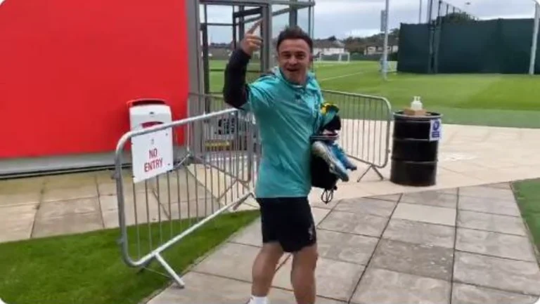 Niemand glücklicher als Shaqa für Liverpools Triumph sieht mit dem, was Freude die Ausbildung begann