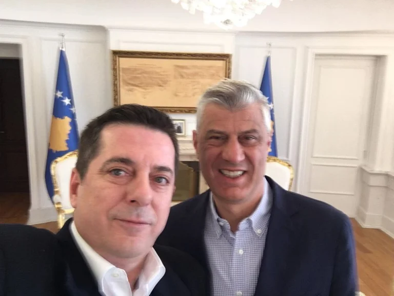 Astrit Haraqia tiene varias palabras después de la acusación presentada contra Hashim Thaci