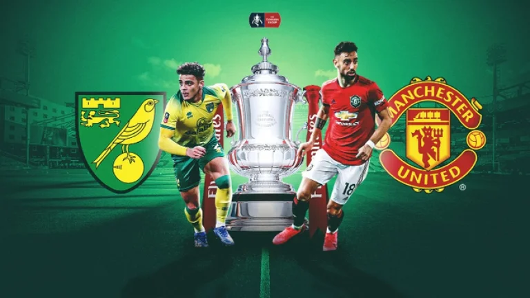 After a few quarters of the FA Cup, Norwich City United: Official formations