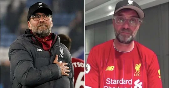 What Klopp told his family after Liverpool was named PL champion after 30 years of video has already gone viral