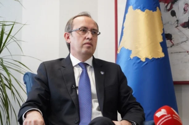 Hoti speaks tomorrow after returning from official visit to Brussels