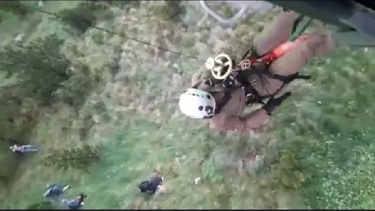 Albania's FA safely rescued 6 tourists from Kosovo stranded on Yersca Mountain