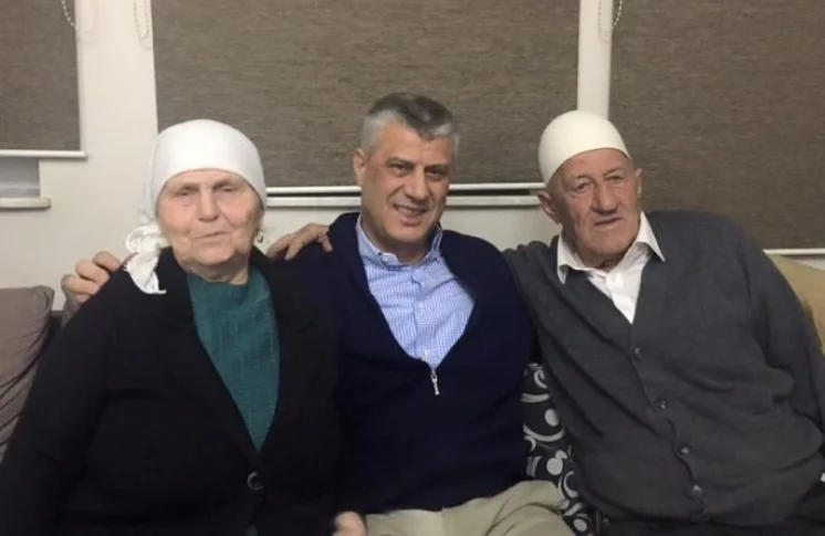 President Thaci's family: Thank you all Albanians for support, praise KLA war