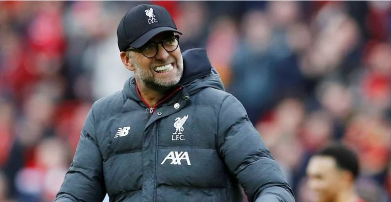 Clopp had a long journey to the title "The first formation as Liverpool coach was quite different."