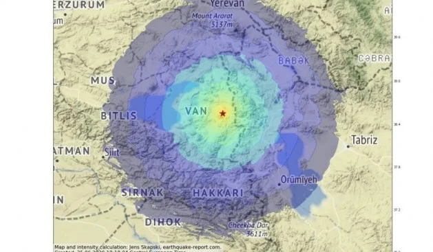 Powerful quake in Turkey