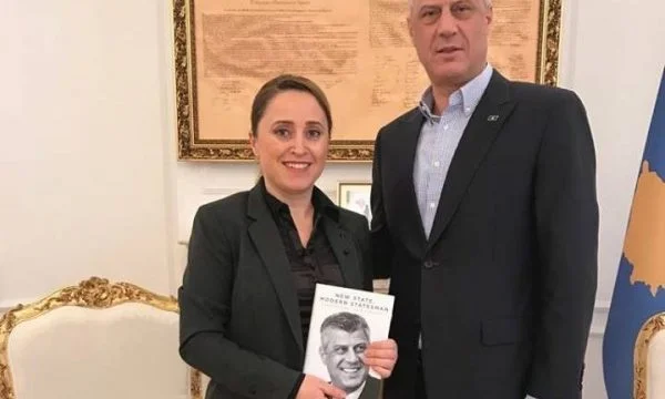 Evgeni Thaci: Gestern trembled Kosovo, die Anklage gegen Wessels Präsident der amateuren politischen Blackmail