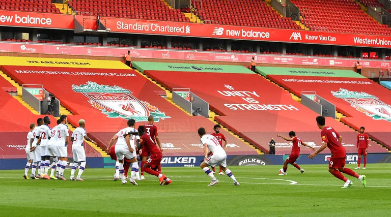 Liverpool zerstört Crystal Palace, nur einen Sieg entfernt vom ersten Titel nach 30 Jahren