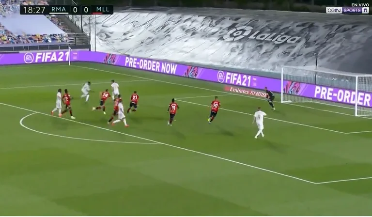 Real Madrid doesn't go for the first place, Winnicius guilly.