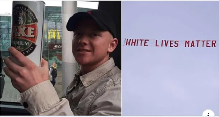 You see the problem with the white man's problems matter to him and his girlfriend are out of work.