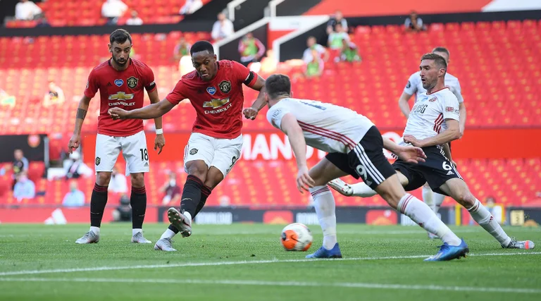 Der Masterlat von Martyr gibt drei Punkte an Man United, der Traum eines vier - Ballball wird resurrected