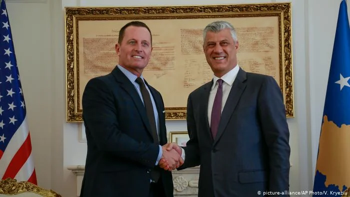 Green after the act: Thaci has cancelled his visit to Washington