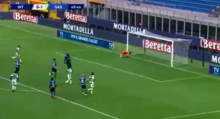The Inter won't be easy, it evens against Sasswallo é Lukek to the next corner.