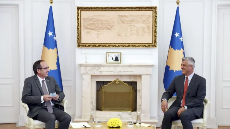 Thaci supports Hoti's visit to Brussels: Visit to Brussels Is Good Message