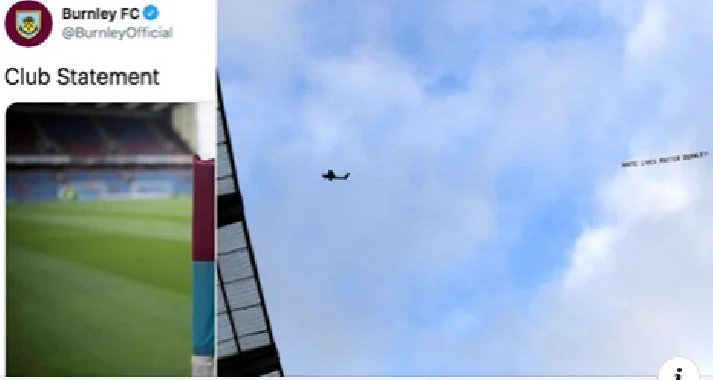 Burnley publica poderosas comunicaciones después del incidente con el banire blanco es importante