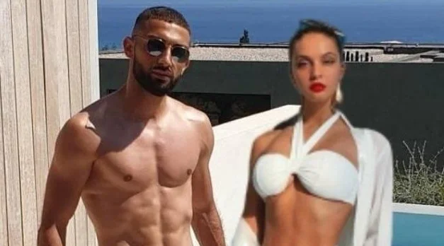 Por primera vez, el modelo popular publica la imagen íntima de Eros Grezda