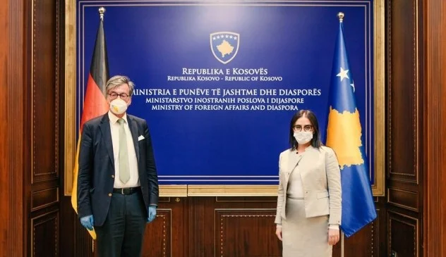 Haradinaj-Stubla: Germania, il nostro braccio forte nel mantenere l'integrità territoriale del Kosovo