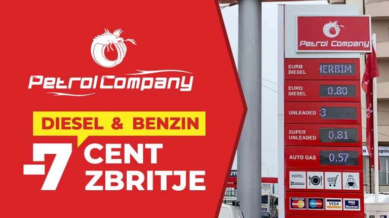 Petrol Company me zbritje prej -7 centëve në naftë dhe benzinë në këto pika