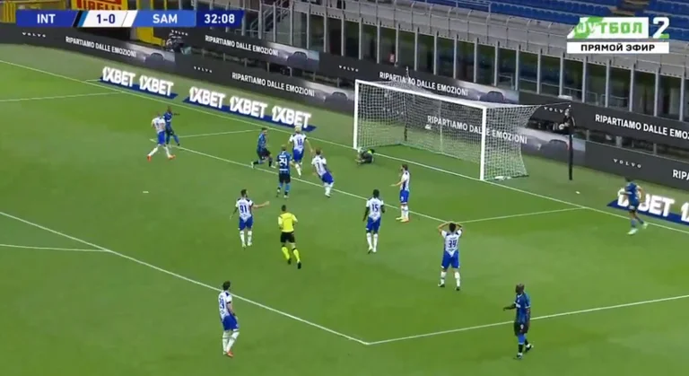 Përfundon pjesa e parë Inter – Sampdoria, këta të parët në epërsi të dyfishtë