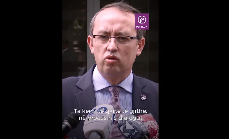 Avdullah Hoti: Në emër të Kosovës, për dialog flas unë