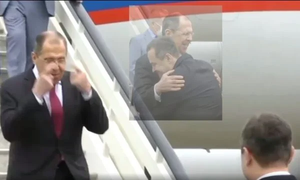Shembull i keq: Lavrov e pyet për maskë, Daçiq i hidhet në përqafim