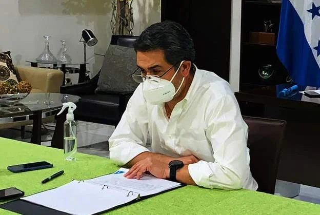Presidenti i Hondurasit del pozitiv me koronavirus