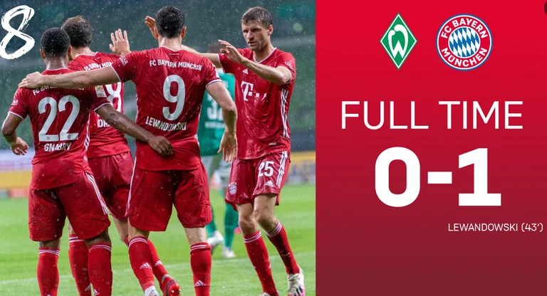 Bainerni Champion of Bundesliga for the eighth time in a row