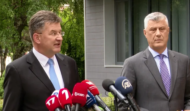 Lajcak after meeting with the president: Waiting for dialogue to start fast, co-operating closely with US