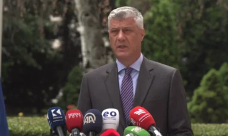 Thaci: Lajcak doesn't come to investigate Kosovo, we've been researched for 20 years let it come with concrete things here.