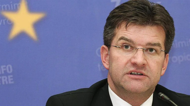 Lajcak ist nicht gut: Flug storniert, aber hofft, morgen in Kosovo zu kommen