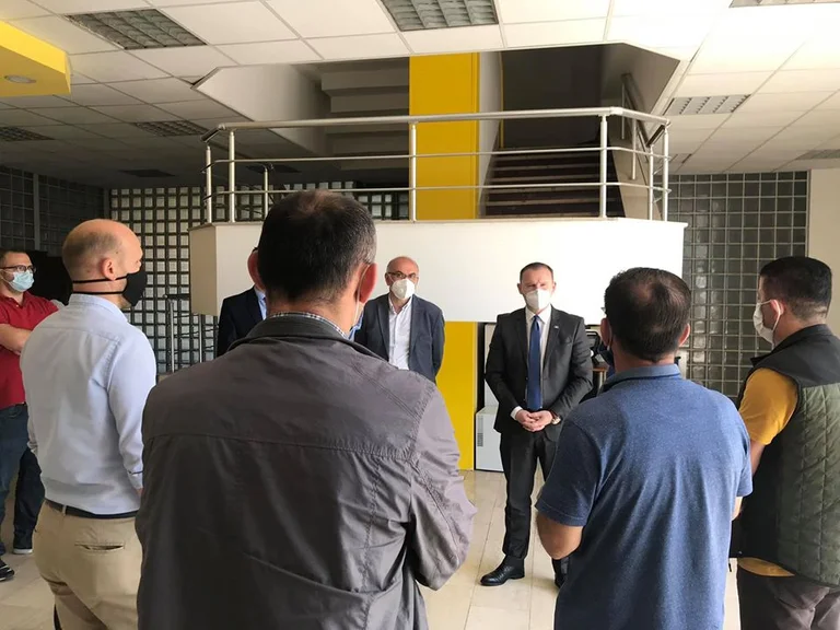 Zemaj visits Post and Telekom, after coronavirus cases