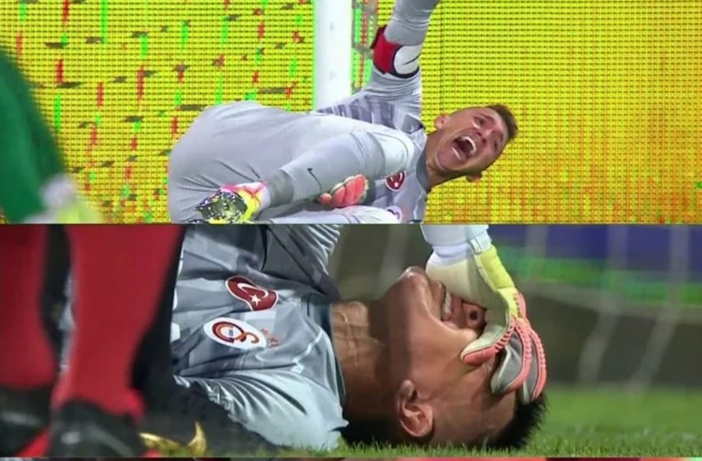 The famous goalkeeper is severely injured
